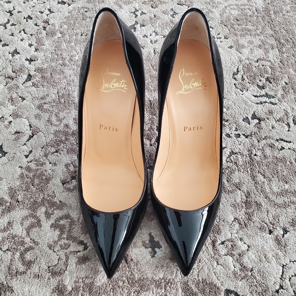 Christian Louboutin So Kate Pointed Toe Pump in Black Size 37 - Picture 4 of 9